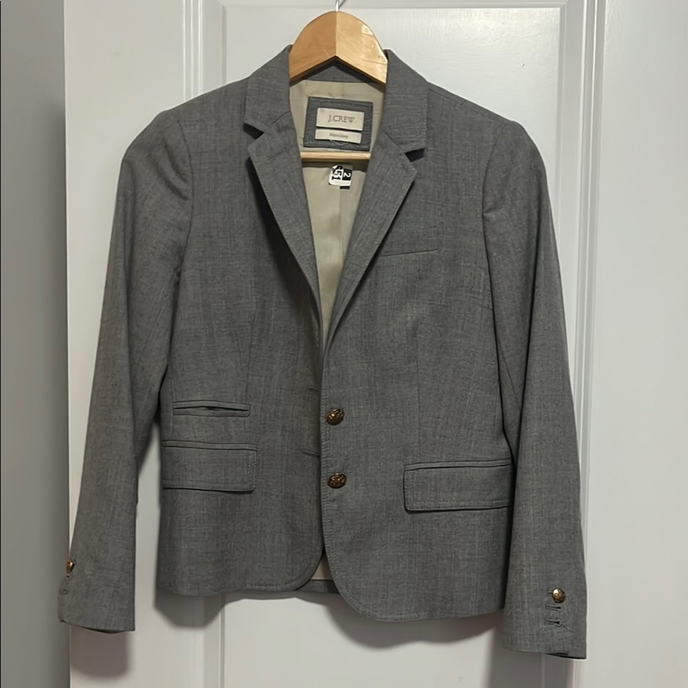 J. Crew Charcoal Women’s Blazer